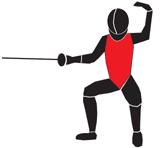 Foil target area in red: The body.